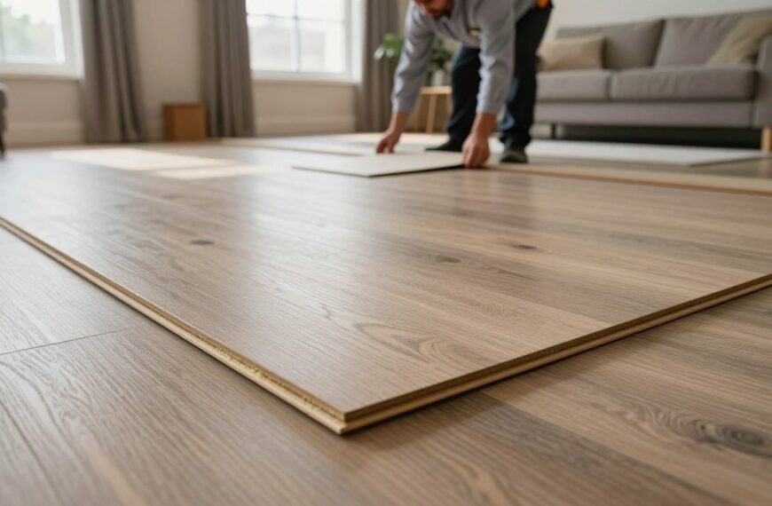 Co się kładzie pod panele