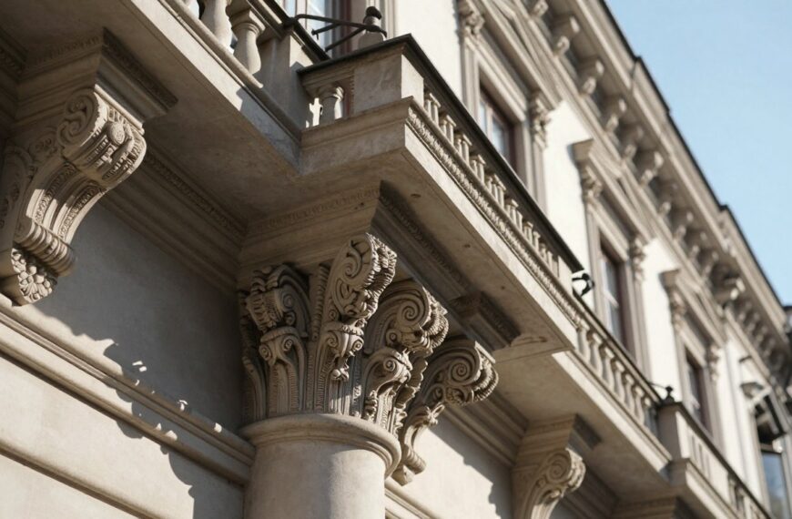 Co to jest gzyms w budownictwie i jaką pełni funkcję w elewacji