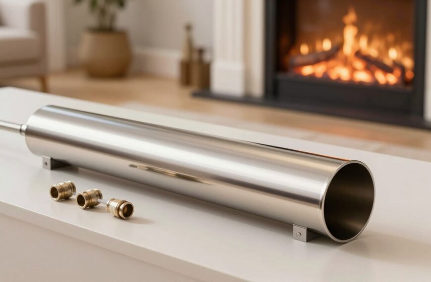 Czerpnia powietrza do kominka fi 110 – jak dobrać i prawidłowo zamontować