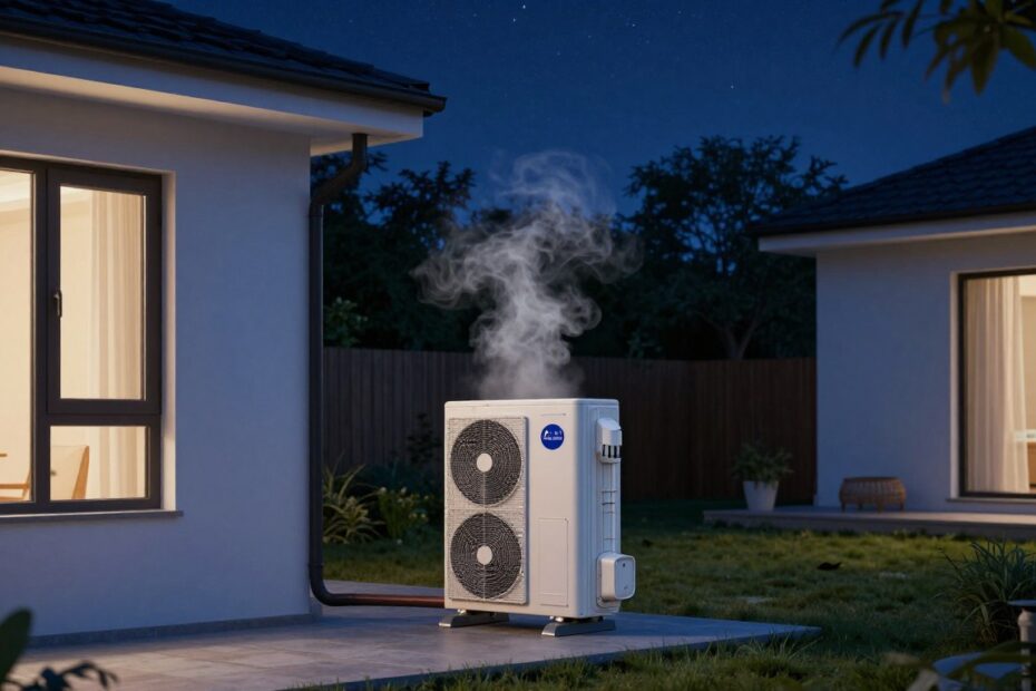 Czy wyłączać pompę ciepła na noc