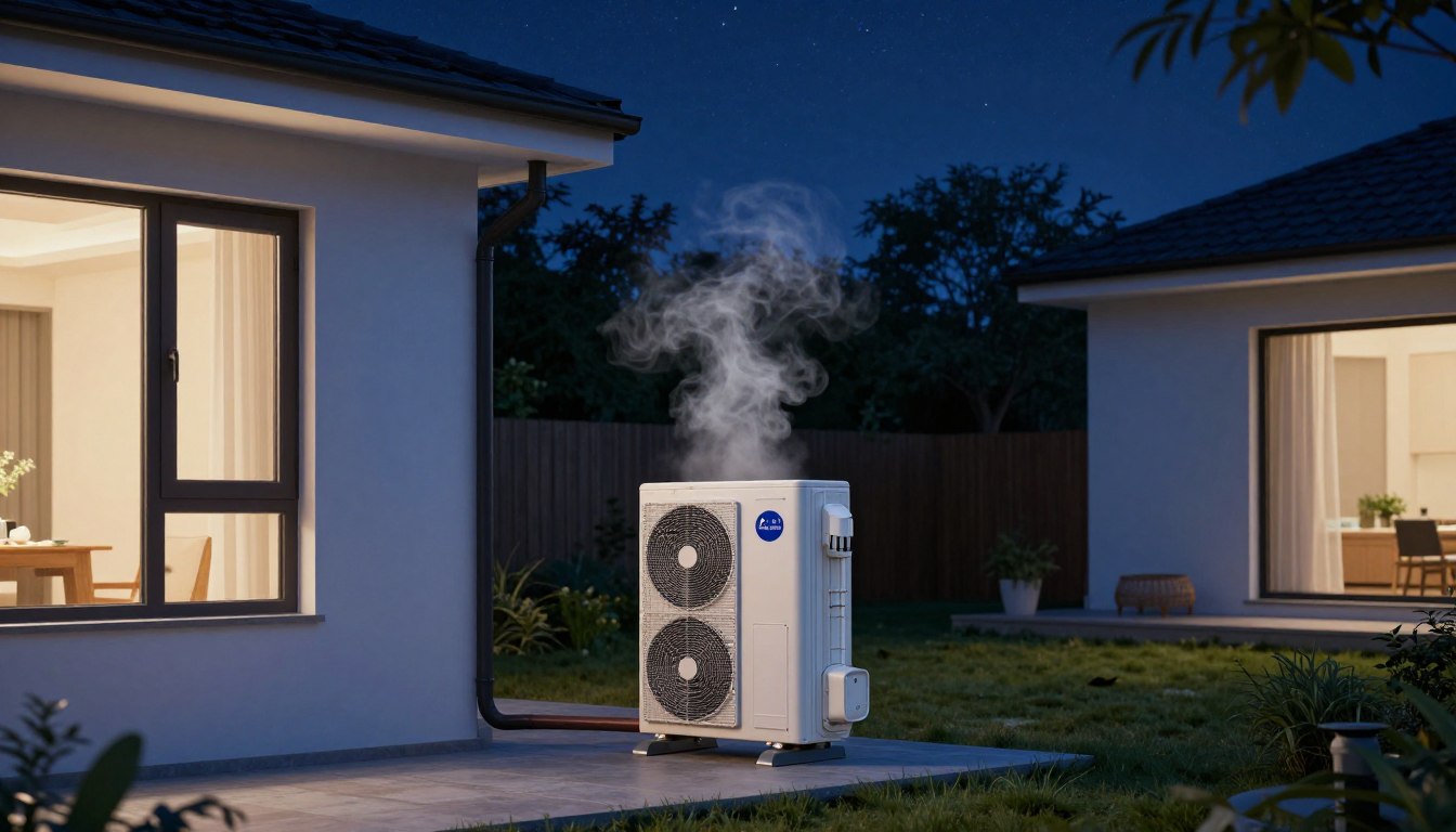 Czy wyłączać pompę ciepła na noc