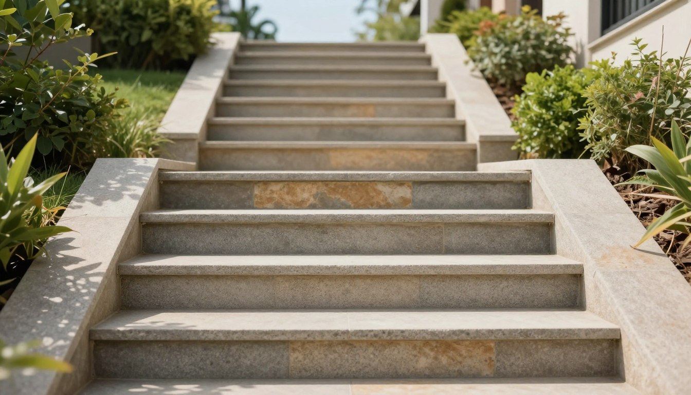 Czym wyłożyć schody zewnętrzne