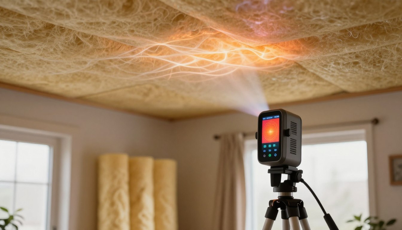 Ile ciepła ucieka przez strop