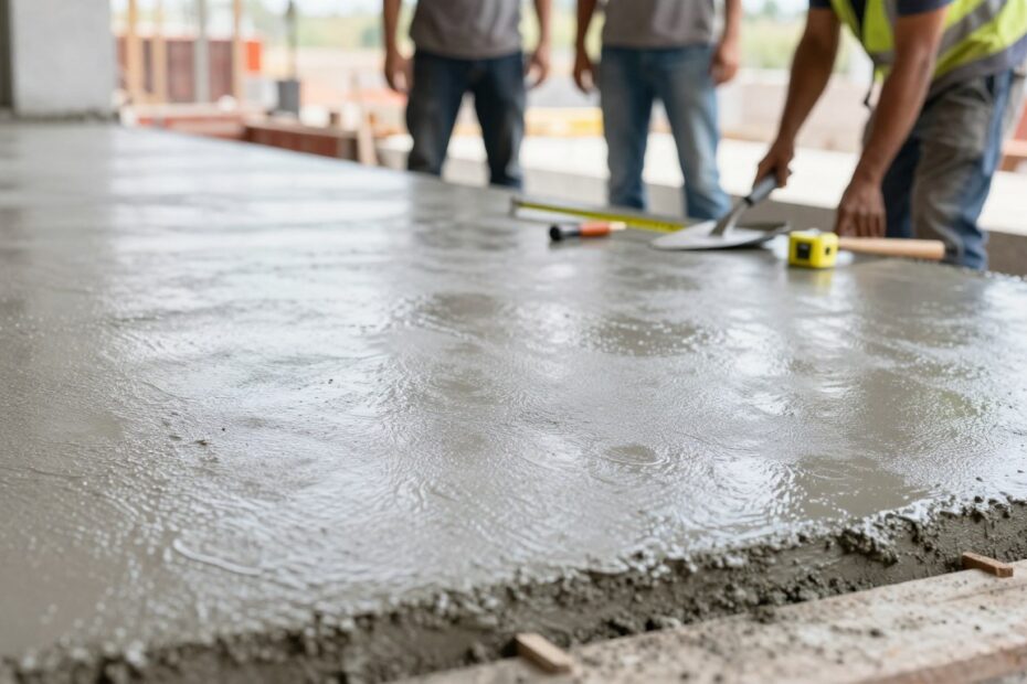 Ile schnie wylewka betonowa