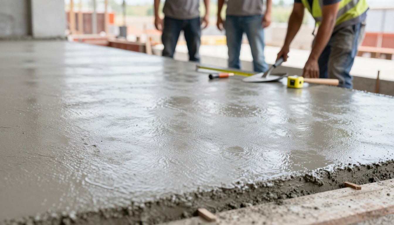 Ile schnie wylewka betonowa