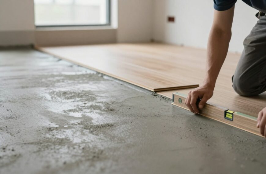 Ile schnie wylewka pod panele