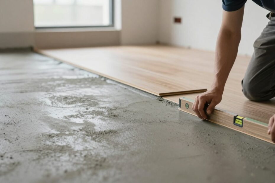 Ile schnie wylewka pod panele