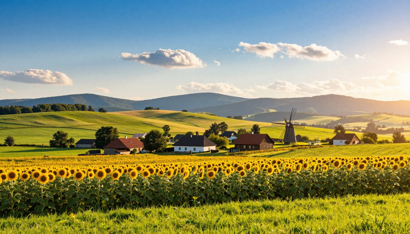 Ilość dni słonecznych w Polsce