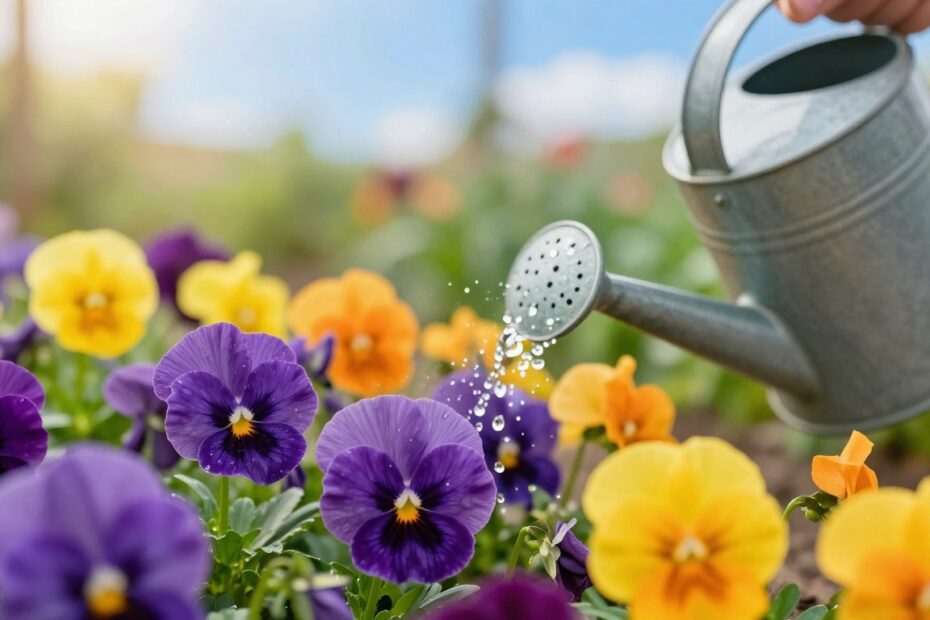 Jak często podlewać bratki