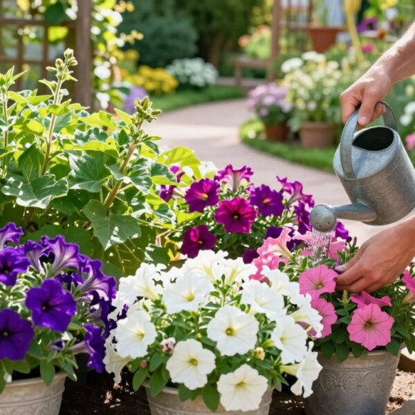 Jak dbać o petunie, by kwitły bujnie przez cały sezon