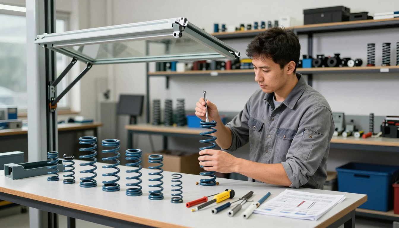 Jak dobrać sprężyny do bramy uchylnej