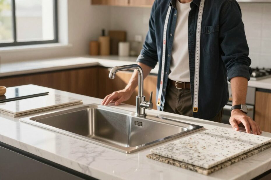 Jak dobrać zlewozmywak do blatu