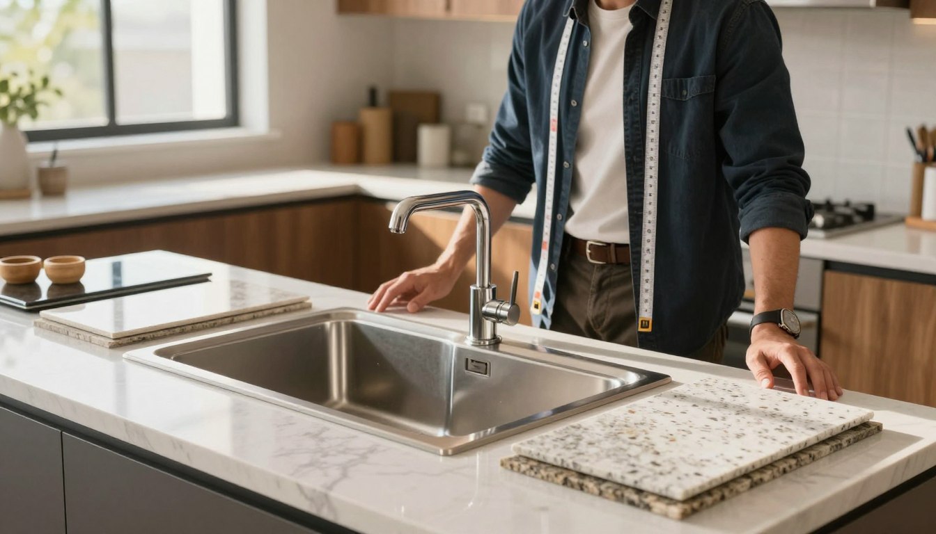 Jak dobrać zlewozmywak do blatu