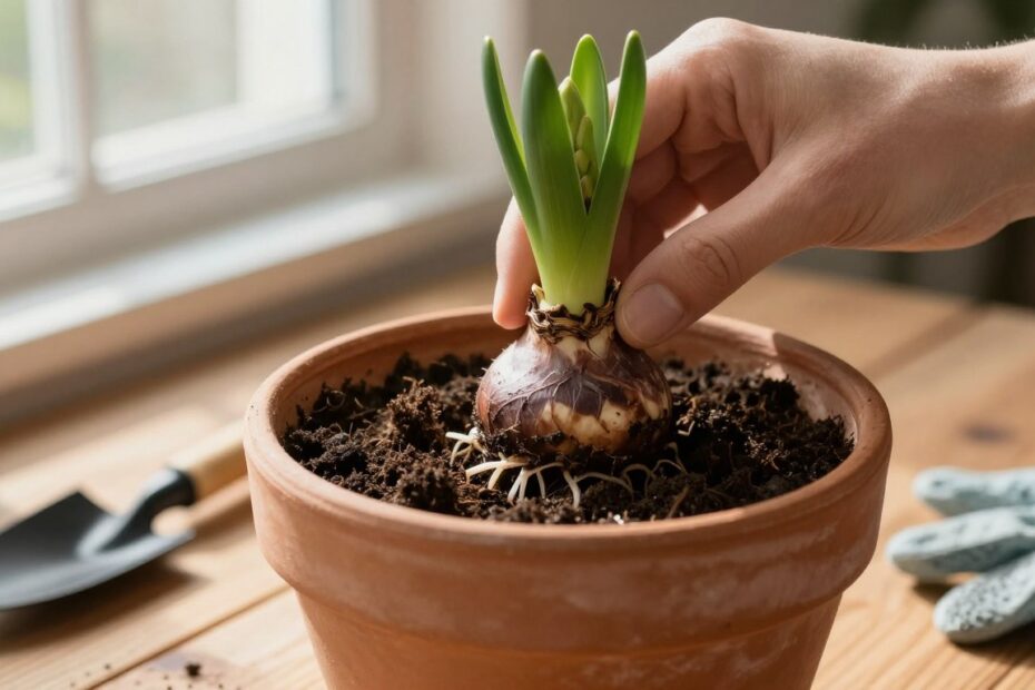 Jak głęboko sadzić hiacynty w doniczce