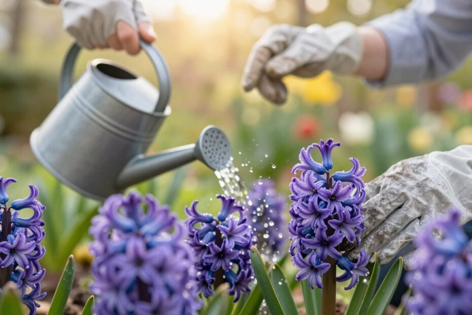 Jak podlewać hiacynty