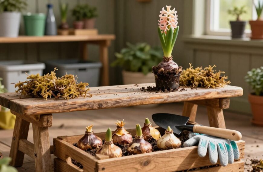 Jak przechować cebulki hiacyntów