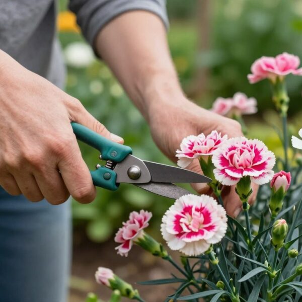 Jak przyciąć goździki po przekwitnięciu