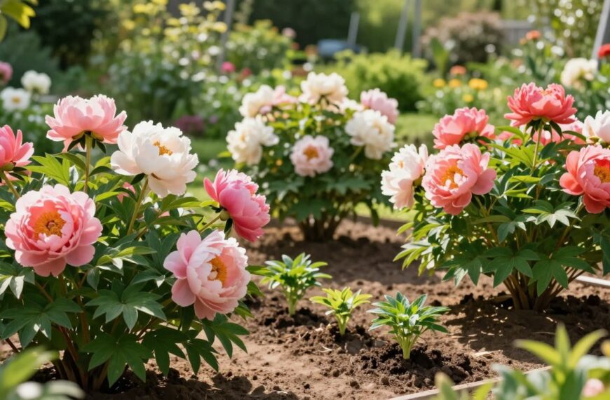 Jak sadzić piwonie żeby kwitły