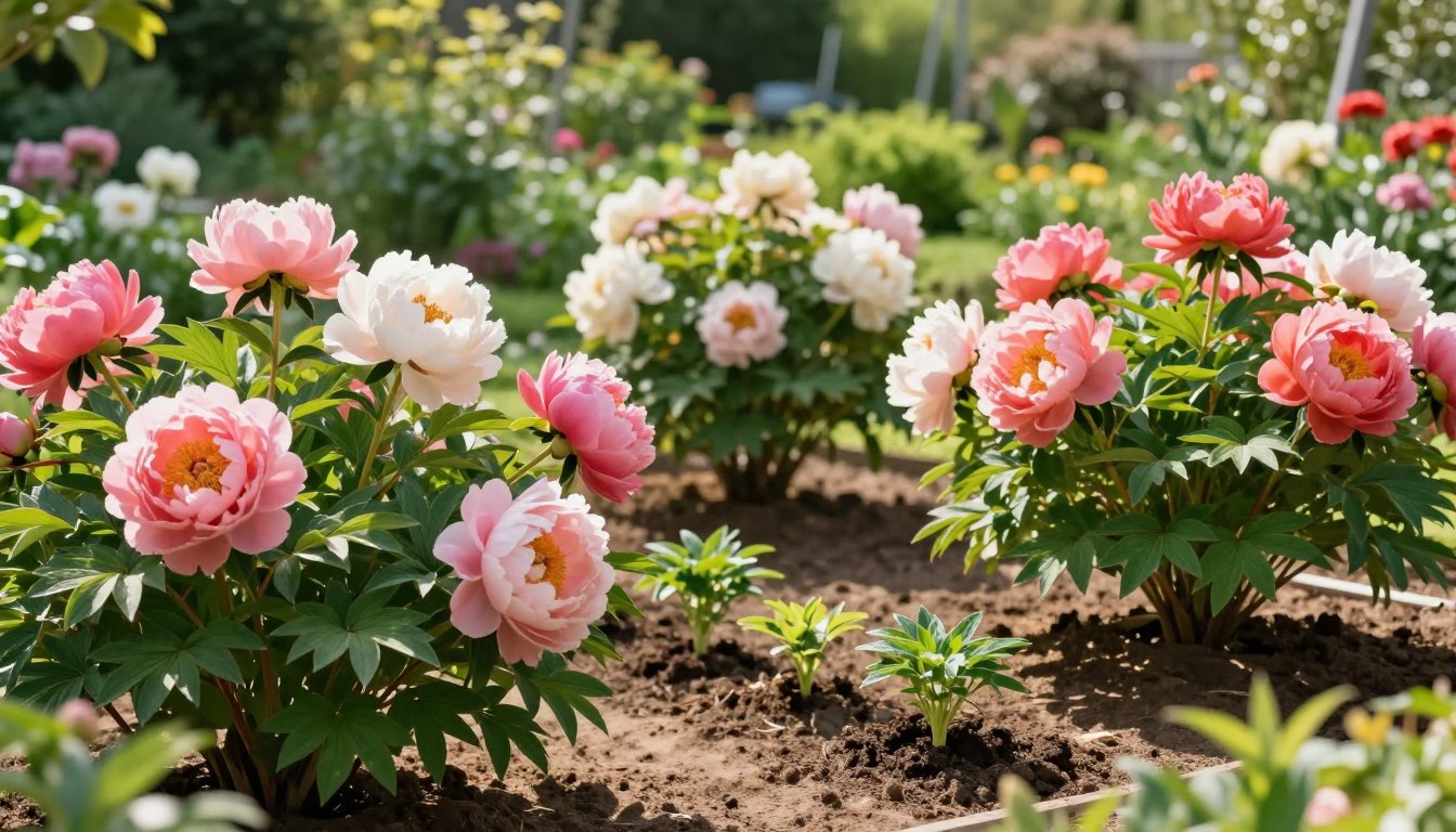 Jak sadzić piwonie żeby kwitły