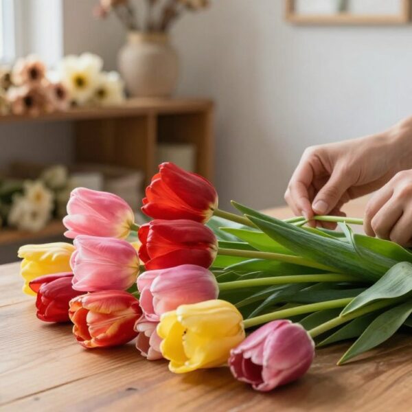 Jak suszyć tulipany, by zachować ich kształt i dekoracyjny wygląd
