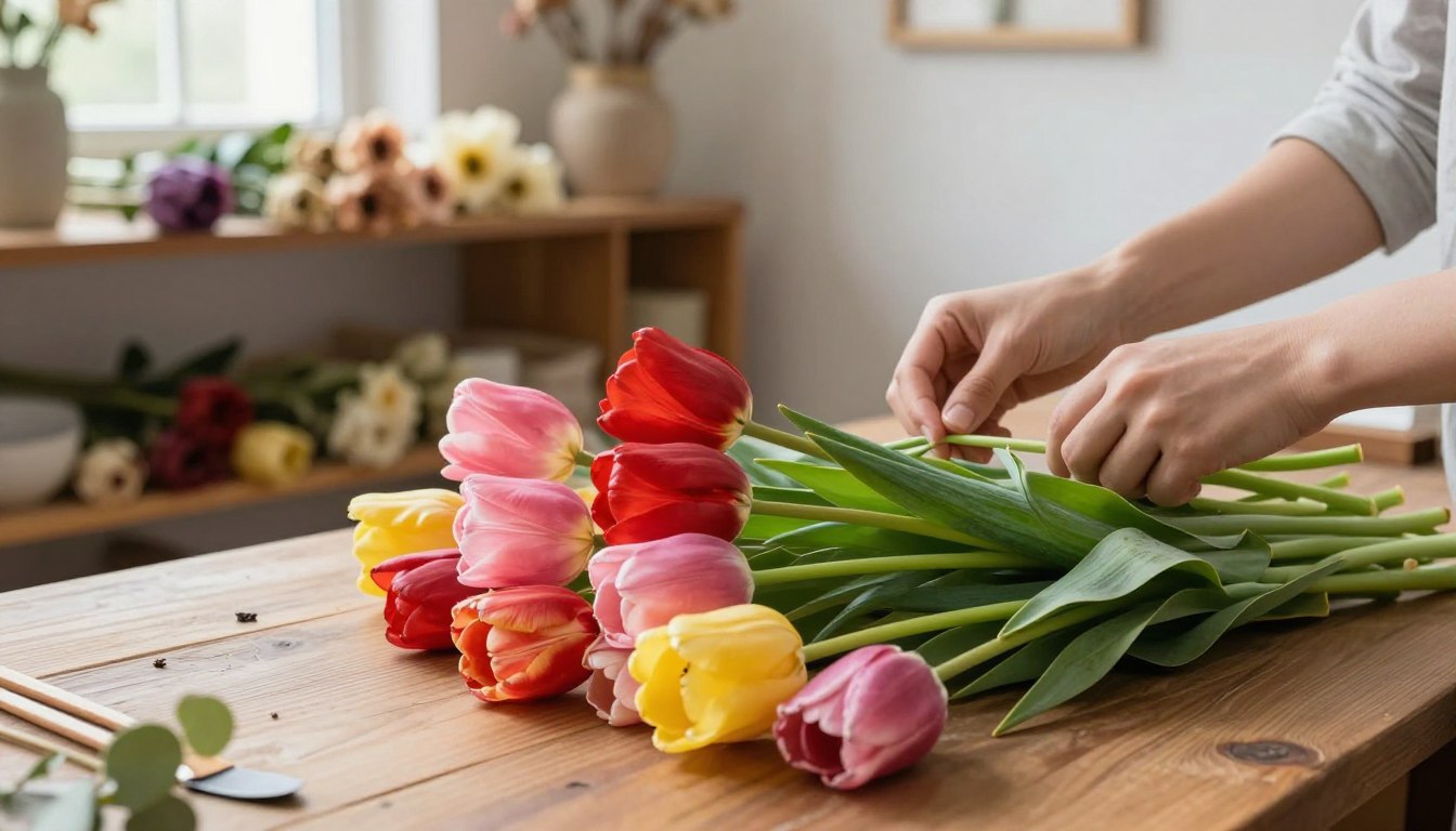 Jak suszyć tulipany