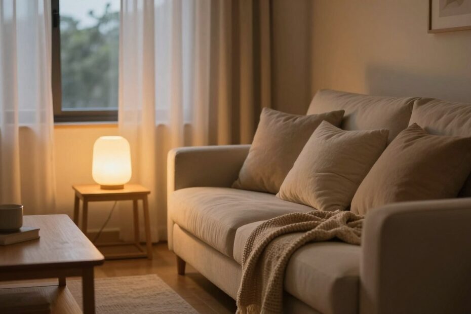 Jaka barwa światła do salonu