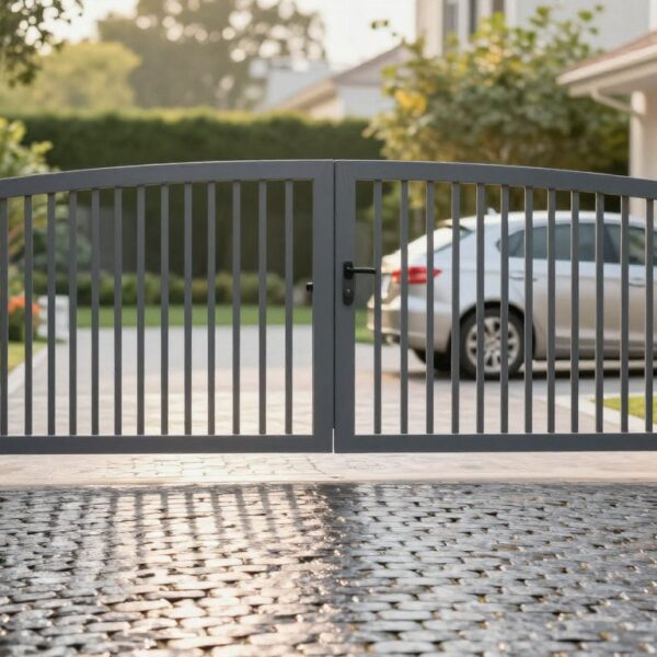 Jaka wysokość bramy wjazdowej nad kostką zapewni prawidłowy montaż i wygodne użytkowanie