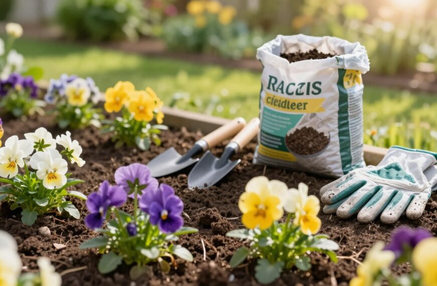 Jaka ziemia do bratków będzie najlepsza do obfitego kwitnienia
